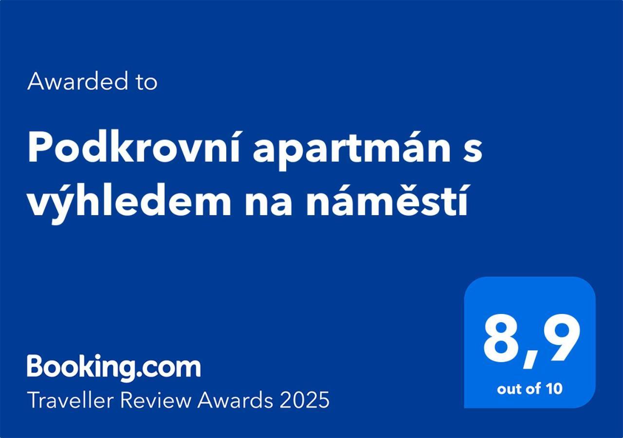Lomnice nad Lužnicí Podkrovni Apartman S Vyhledem Na Namesti מראה חיצוני תמונה